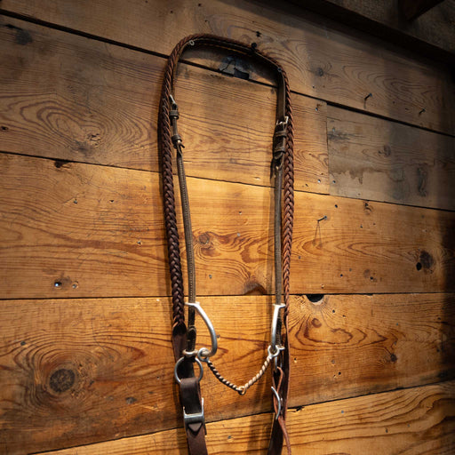 Slidng Gag Twisted Snaffle Bridle Rig Tack - Rigs MISC