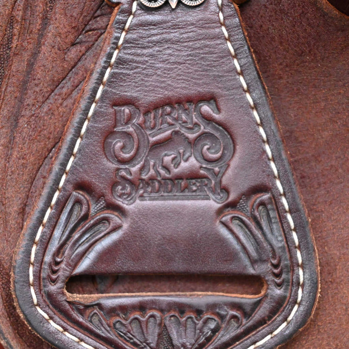 13" USED BURNS BARREL SADDLE