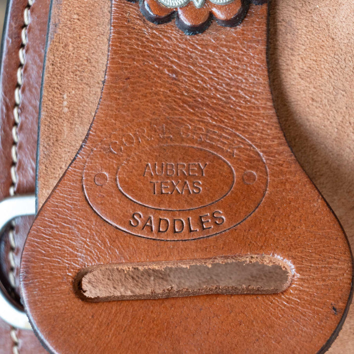 12" USED CORAL CREEK YOUTH BARREL SADDLE