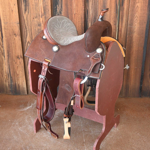 14" TESKEY'S BARREL SADDLE Saddles - New Teskey's Saddlery