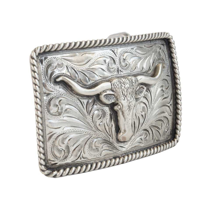 Western Belt Buckle - Longhorn Belt Buckle _Ca091 ACCESSORIES - Additional Accessories - Buckles MISC   