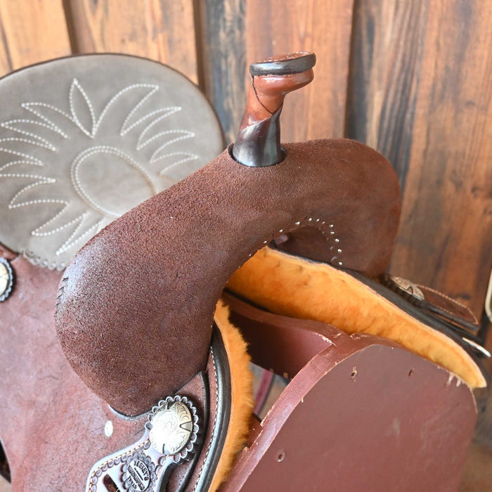14" TESKEY'S BARREL SADDLE Saddles - New Teskey's Saddlery