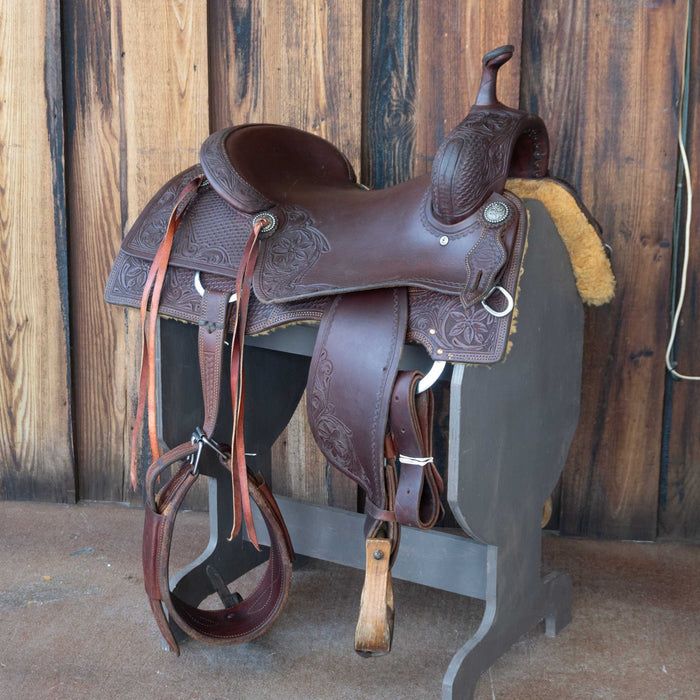 16.5" USED CACTUS CUTTING SADDLE
