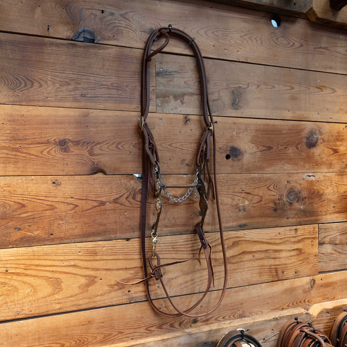 Paul Petska Copper Wrapped Mullen Bridle Rig