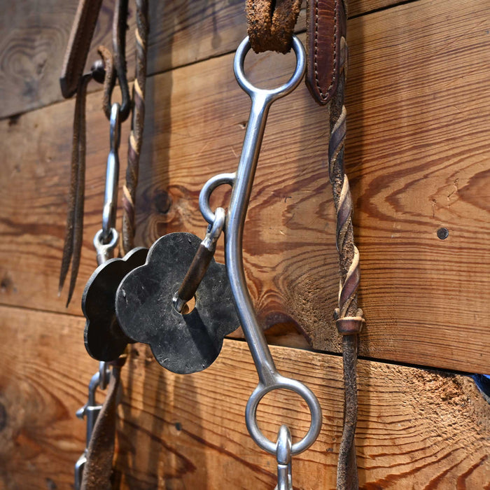 Kerry Kelley Hemi Dogbone Bridle Rig w/ Single Ear Headstall
