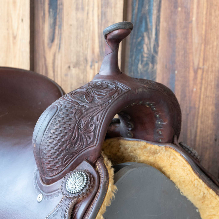 16.5" USED CACTUS CUTTING SADDLE
