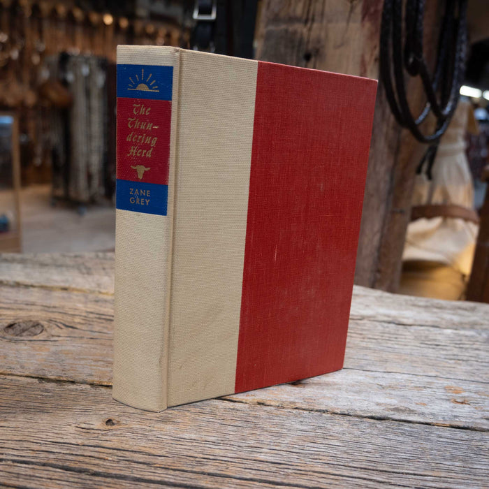 Original 1953 Printing of "The Thundering Herd" by Zane Grey