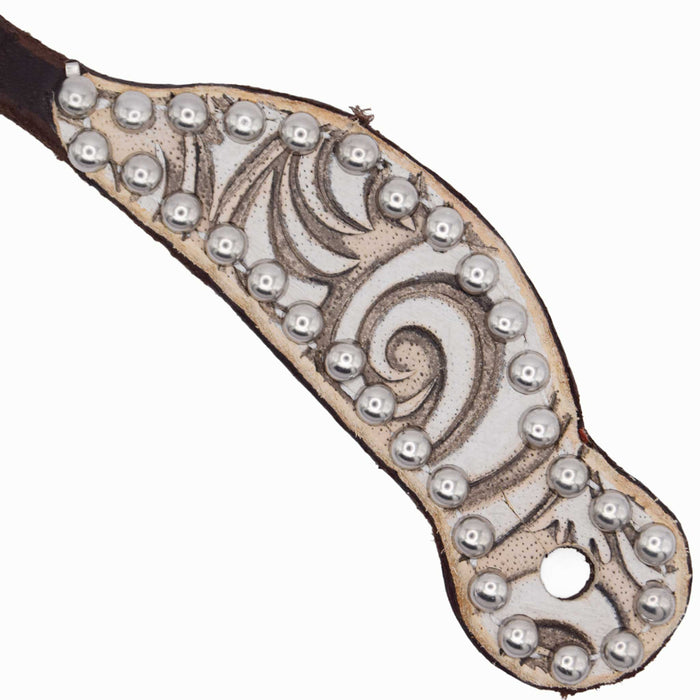 Teskey's Youth Chocolate Western Spur Straps