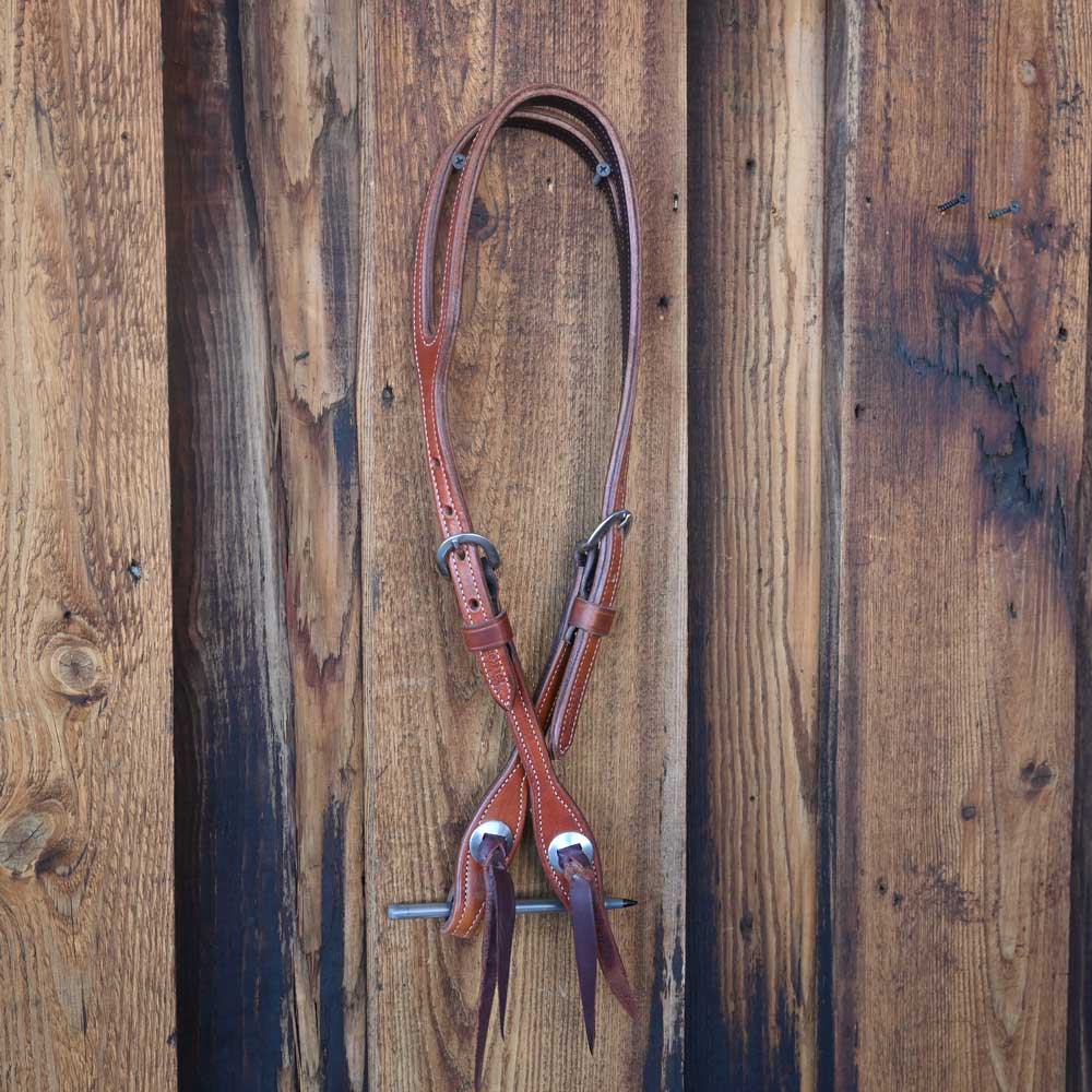 Handmade Bob Scott Single Ear Headstall  AAHT017 Tack - Headstalls Bob Scott   