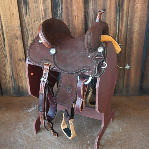 14" TESKEY'S BARREL SADDLE Saddles - New Teskey's Saddlery