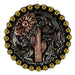 Copper Cactus and Flower Concho Tack - Conchos & Hardware MISC   