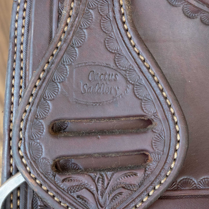 16.5" USED CACTUS CUTTING SADDLE