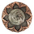 Silver Flower Concho with Copper Edges Tack - Conchos & Hardware - Conchos MISC   