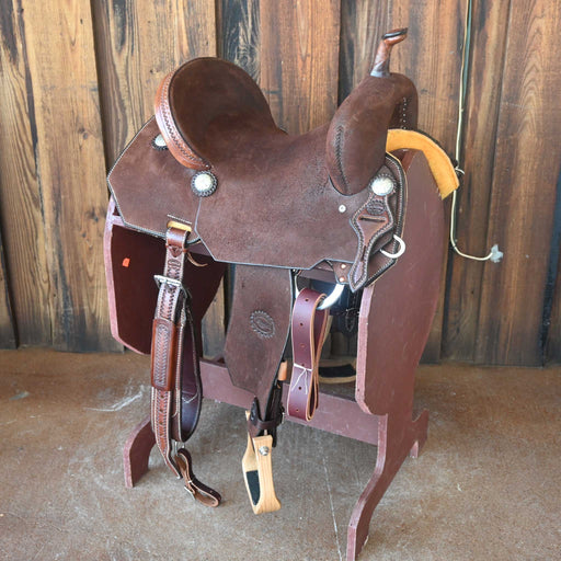 14" TESKEY'S BARREL SADDLE Saddles - New Teskey's Saddlery
