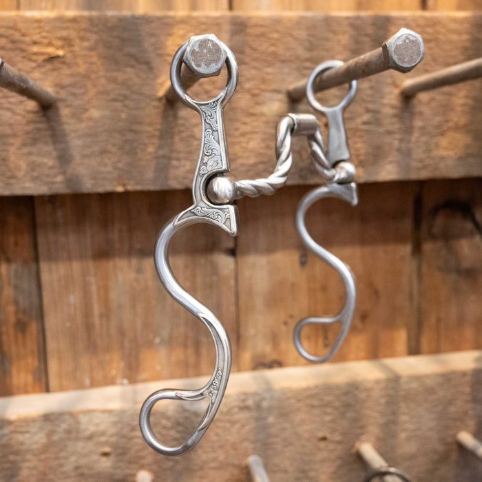 Fancy Kerry Kelley 10 Twisted Wire Hinge Port Bit