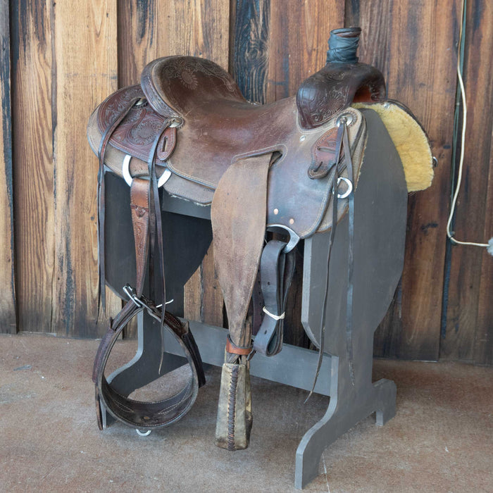 15.5" USED TESKEY'S RANCH SADDLE