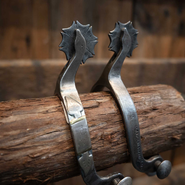 Ray Anderson #121 Gooseneck Mounted Spur Tack - Spurs Ray Anderson