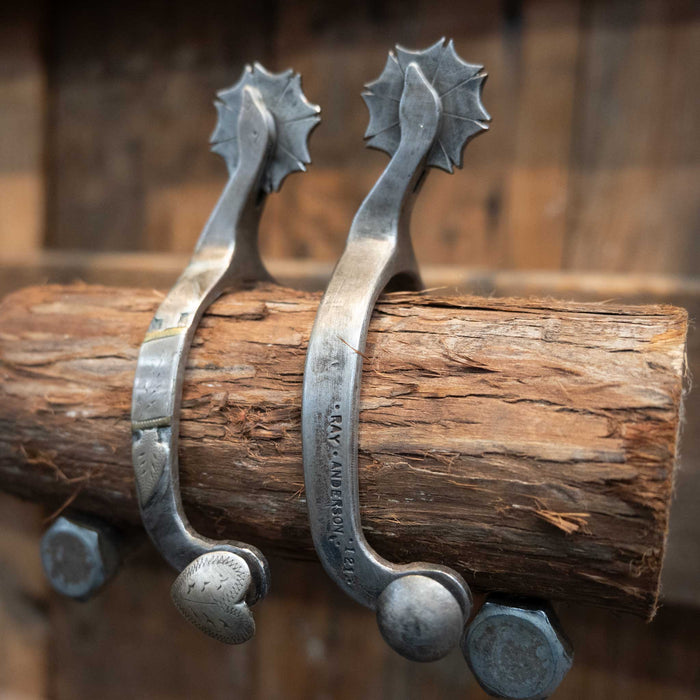 Ray Anderson #121 Gooseneck Mounted Spur Tack - Spurs Ray Anderson