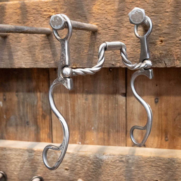 Fancy Kerry Kelley 10 Twisted Wire Hinge Port Bit