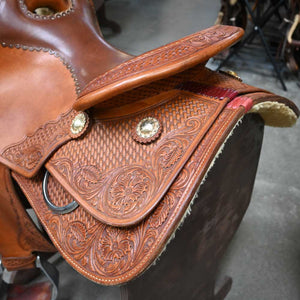 15.5" USED EQUISPORT REINING SADDLE Saddles Equisport   