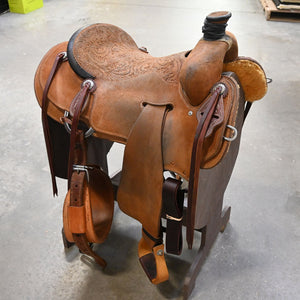 16" USED CACTUS RANCH SADDLE Saddles CACTUS SADDLERY