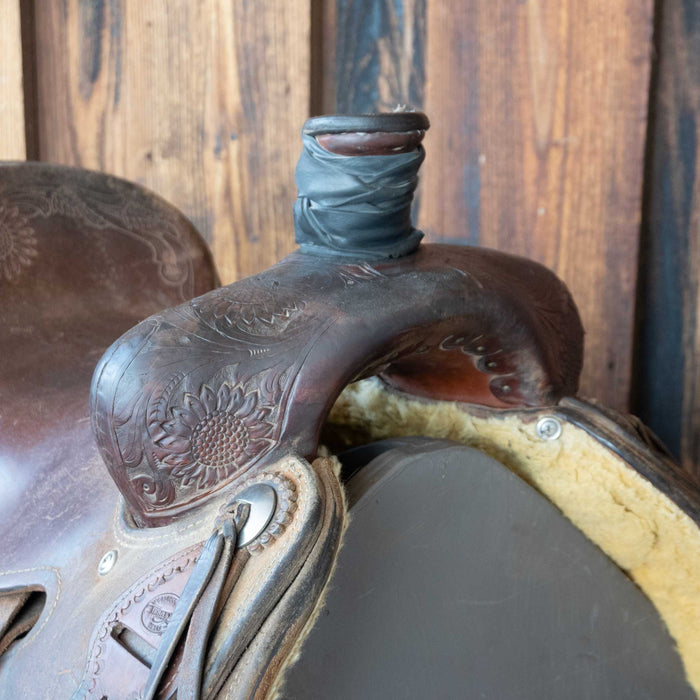 15.5" USED TESKEY'S RANCH SADDLE