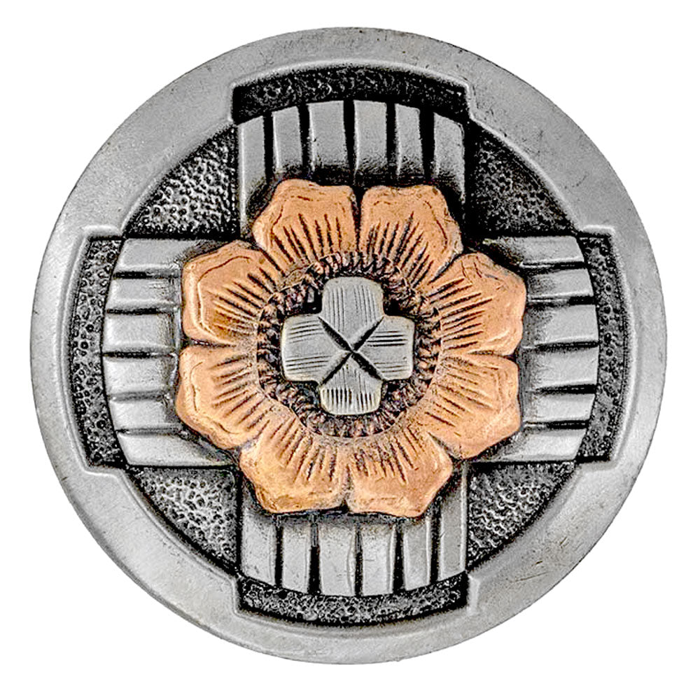 Santa Fe Flower Concho Tack - Conchos & Hardware - Conchos MISC   