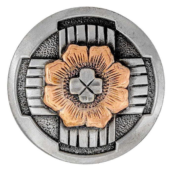 Santa Fe Flower Concho Tack - Conchos & Hardware MISC   