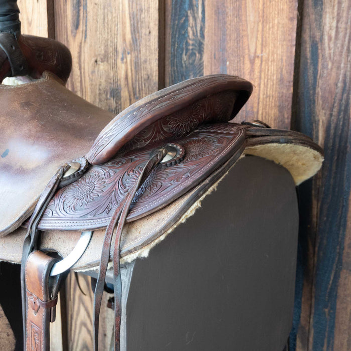 15.5" USED TESKEY'S RANCH SADDLE