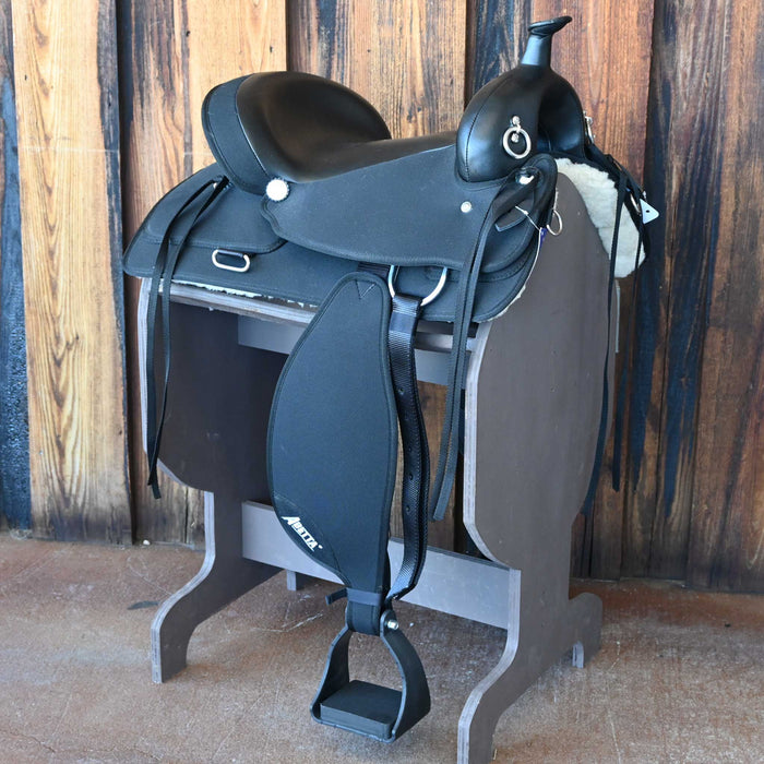 16" ABETTA DELUXE SQUARE SKIRT TRAIL SADDLE Saddles - New Abetta Saddle Co