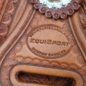 15.5" USED EQUISPORT REINING SADDLE Saddles Equisport   