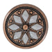 Aztec White Flower Concho Tack - Conchos & Hardware MISC   