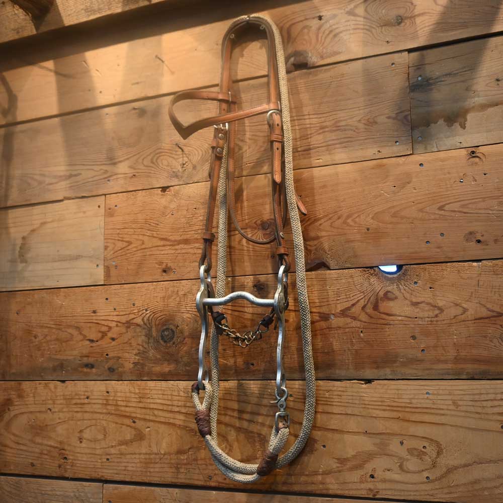 Bridle Rig - Aluminum Port Bit SBR484 Sale Barn MISC   