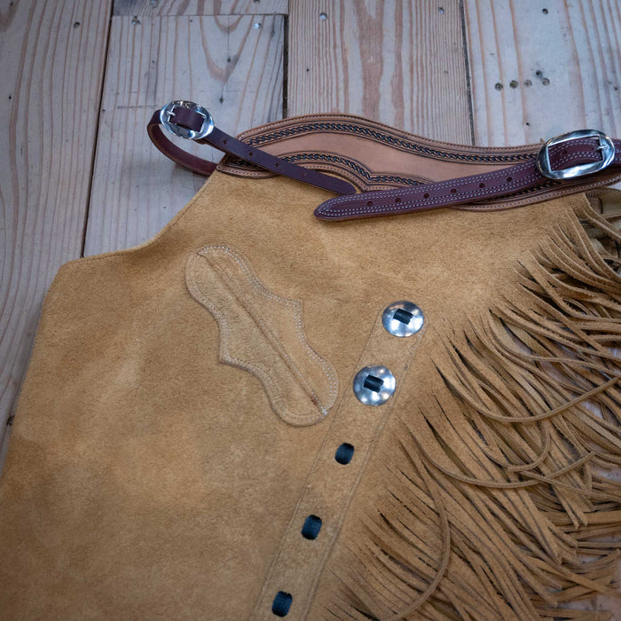 Teskey's Lrg Roughout Versatility Chaps 1950