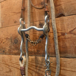 Bridle Rig - Aluminum Port Bit SBR484 Sale Barn MISC   