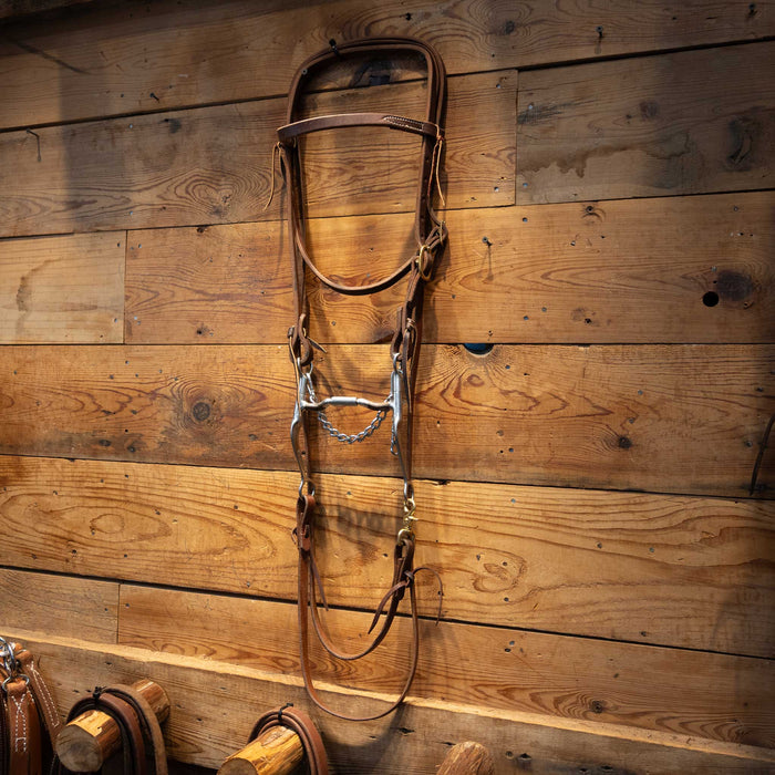 Toklat Myler Low Locking Hinge Port Bridle Rig Tack - Rigs Myler