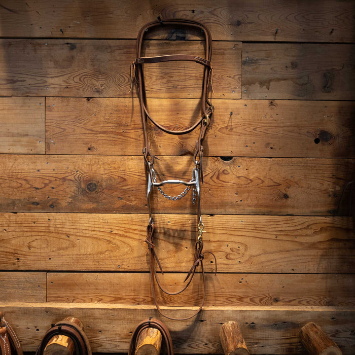 Toklat Myler Low Locking Hinge Port Bridle Rig Tack - Rigs Myler