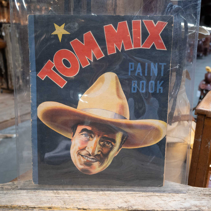 1935 Tom Mix Paint Book