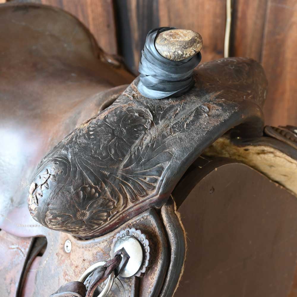 16" USED TESKEY'S RANCH SADDLE