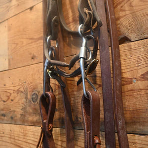 Bridle Rig - Reinsman Snaffle Bit SBR486 Sale Barn MISC   