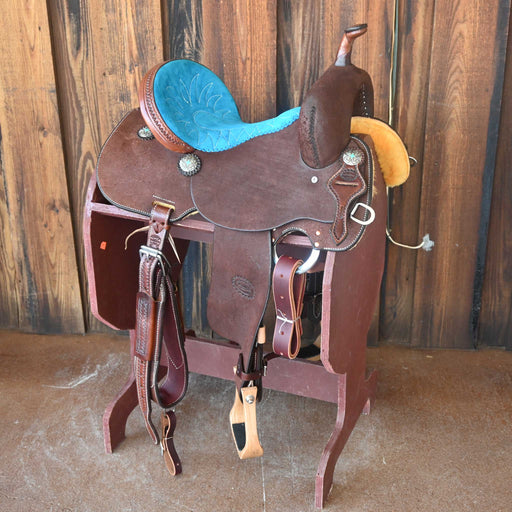 14" TESKEY'S BARREL SADDLE Saddles - New Teskey's Saddlery