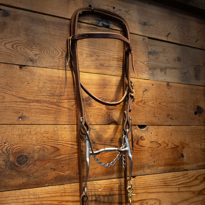 Toklat Myler Low Locking Hinge Port Bridle Rig Tack - Rigs Myler