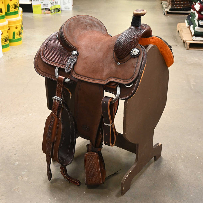 14.5" PATRICK SMITH TEAM ROPING SADDLE