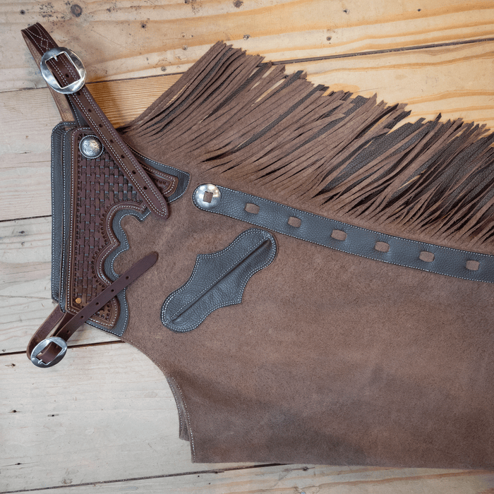 Teskey's XL Roughout Double Pocket Versatility Chap