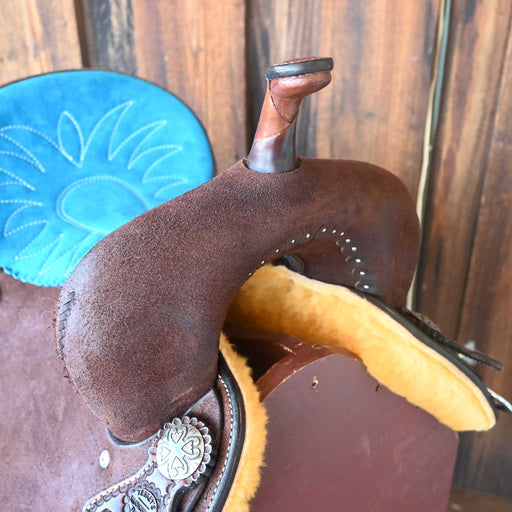 14" TESKEY'S BARREL SADDLE Saddles - New Teskey's Saddlery