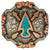 Turquoise Arrowhead Concho Tack - Conchos & Hardware - Conchos MISC   