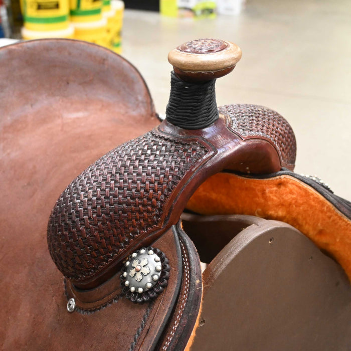 14.5" PATRICK SMITH TEAM ROPING SADDLE