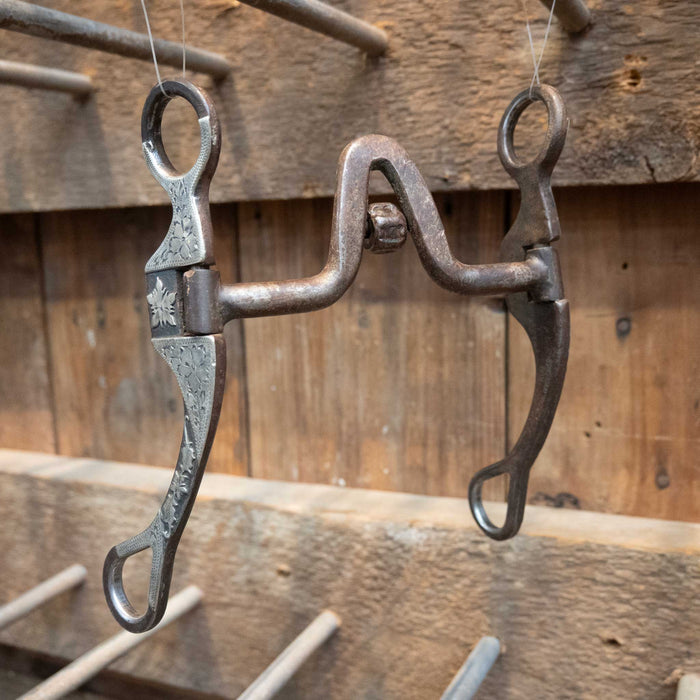 Rod Teuscher Silver Mounted Solid Port Bit