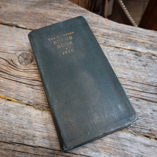Vintage 1938 Colorado Brand Book Collectibles Teskey's