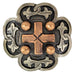 Copper Cross Concho Tack - Conchos & Hardware MISC   